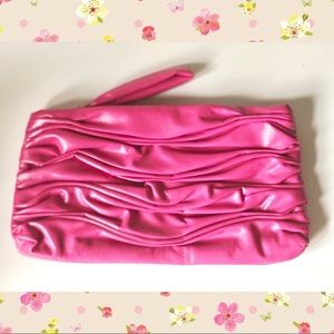 ELIZABETH ARDEN Pink Rouche Make-up Bag